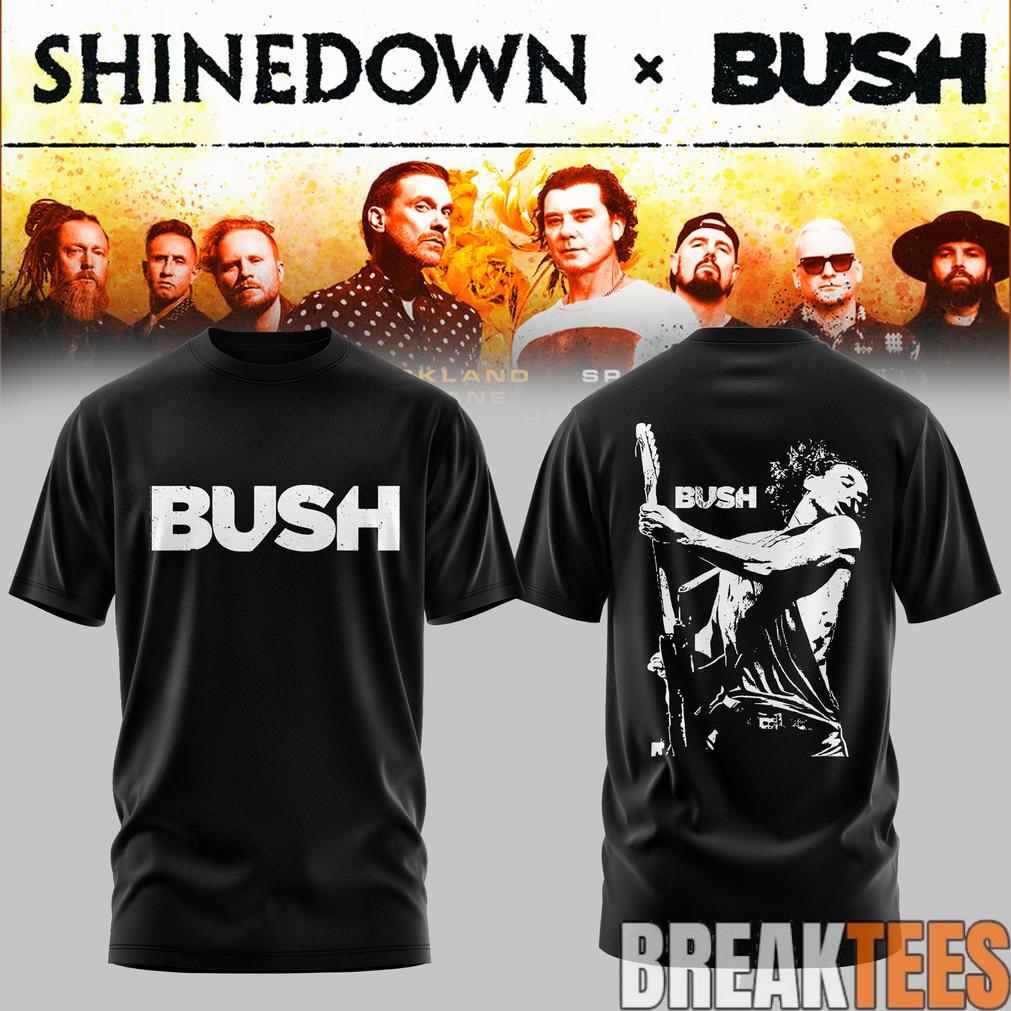 Bush Australian & NZ Tour Limited T-Shirt Bush Australian & NZ Tour Limited T-Shirt
