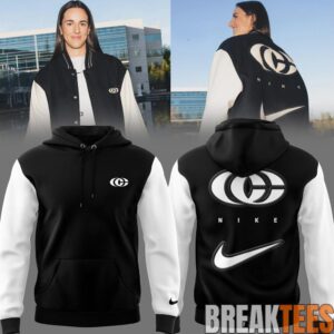 Caitlin Clark Black And White Edition Hoodie