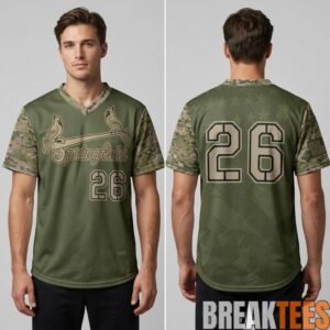 Cardinals Springfield Military Jersey 1