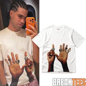 Carlos Alcaraz NIKE AIR JORDAN FLIGHT MVP RINGS Shirt