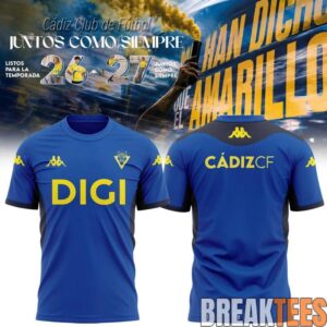 Cádiz CF 2026-27 Pre-Game Training Shirt