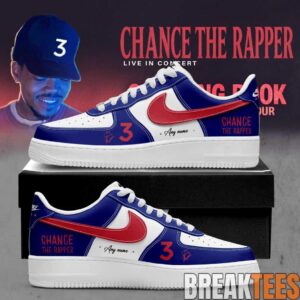 Chance the Rapper Coloring Book 10 Year Anniversary Tour 2026 AF1 Shoes 1