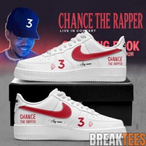 Chance the Rapper Coloring Book 10 Year Anniversary Tour 2026 AF1 Shoes 2