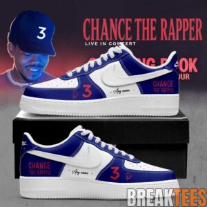 Chance the Rapper Coloring Book 10 Year Anniversary Tour 2026 AF1 Shoes 3
