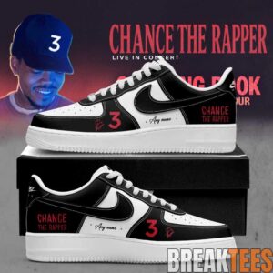 Chance the Rapper Coloring Book 10 Year Anniversary Tour 2026 AF1 Shoes 4