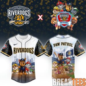 Charleston River Dogs Paw Patrol Night Limited Jersey