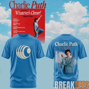 Charlie Puth “Whatever’s Clever!” World Tour T-Shirt
