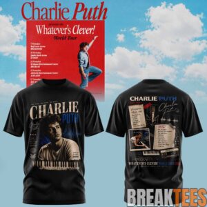 Charlie Puth “Whatever’s Clever!” World Tour T-Shirt 1