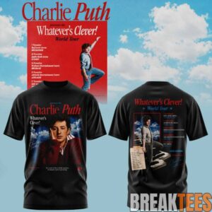 Charlie Puth “Whatever’s Clever!” World Tour T-Shirt 2