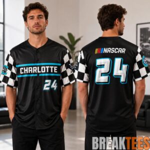 Charlotte Knights NASCAR Night 2026 Baseball Jersey 1