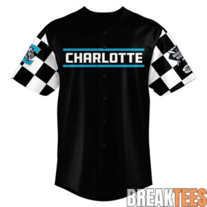 Charlotte Knights x NASCAR Theme 2026 Black Baseball Jersey 1 Charlotte Knights x NASCAR Theme 2026 Black Baseball Jersey 1