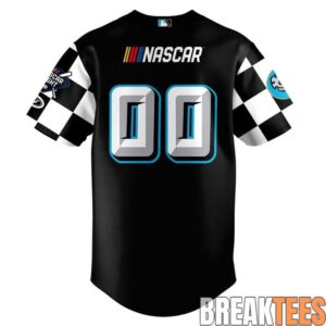 Charlotte Knights x NASCAR Theme 2026 Black Baseball Jersey 2 Charlotte Knights x NASCAR Theme 2026 Black Baseball Jersey 2