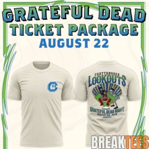 Chattanooga Lookouts x Grateful Dead Night 2026 Special T-Shirt