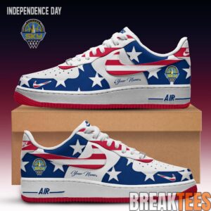 Chicago Sky x Independence Day Air Force 1 Custom For Fans