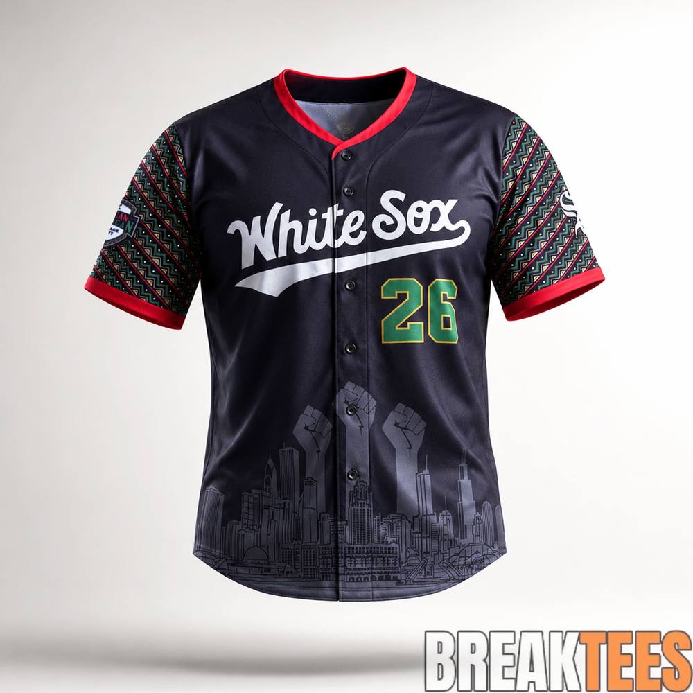Chicago White Sox African American Heritage Baseball Jersey Chicago White Sox African American Heritage Baseball Jersey