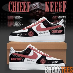 Chief Keef Live 26′ Tour Special AF1 Shoes