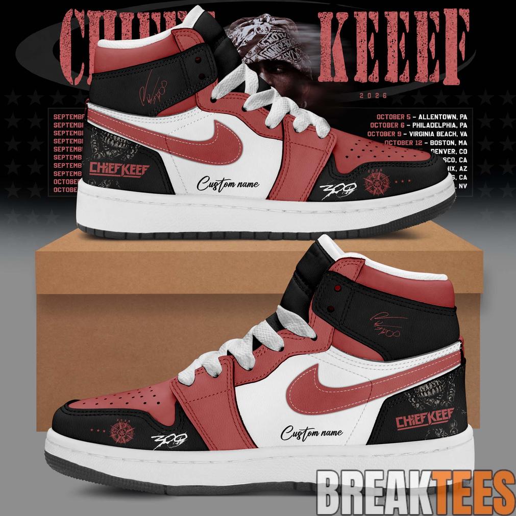 Chief Keef Live 26′ Tour Special AJ1 Shoes Chief Keef Live 26′ Tour Special AJ1 Shoes