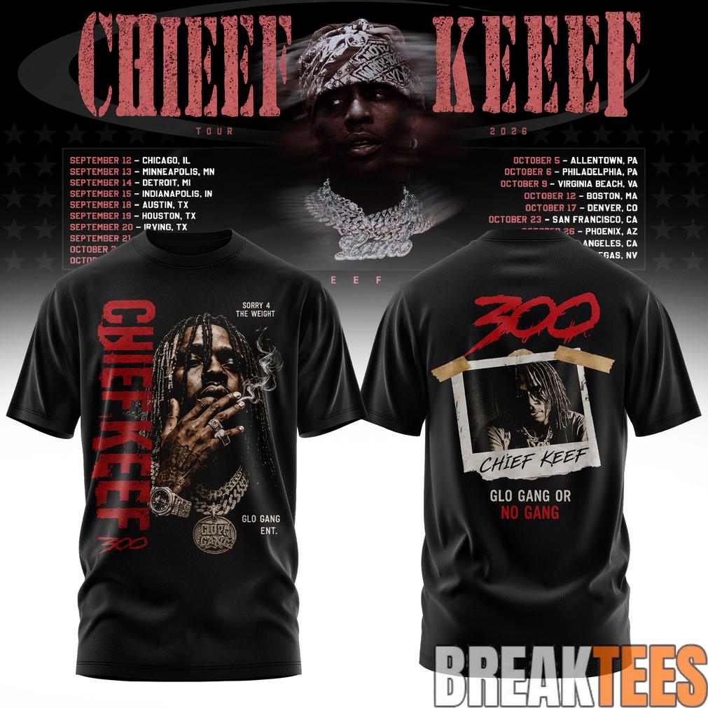 Chief Keef Live 26′ Tour Special Shirt Chief Keef Live 26′ Tour Special Shirt