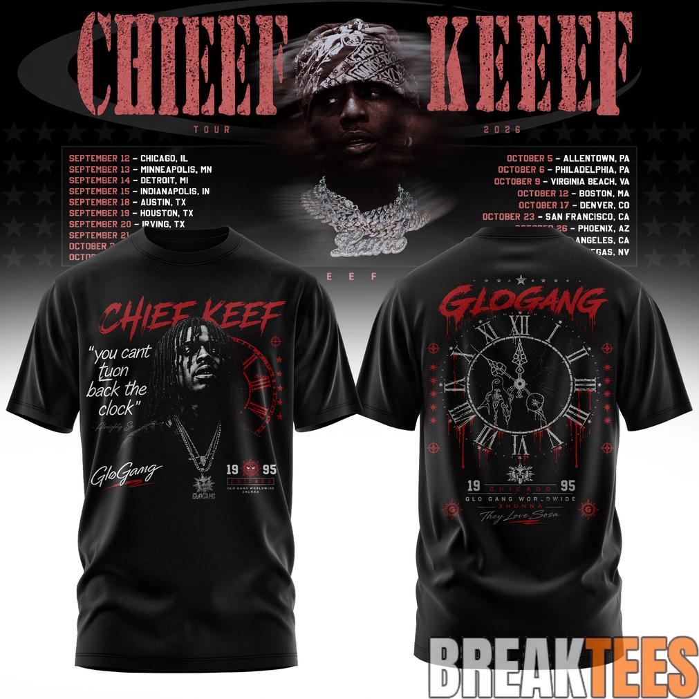Chief Keef Live 26′ Tour Special Shirt Chief Keef Live 26′ Tour Special Shirt