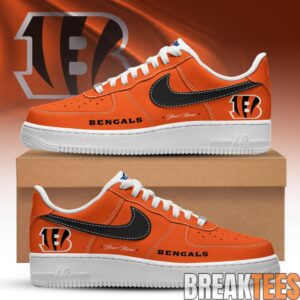 Cincinnati Bengals Special Heritage 2026 Custom AF1 Sneaker