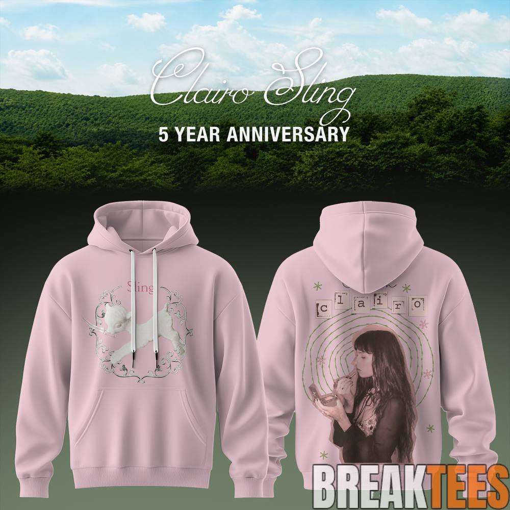 Clairo Sling 5 Year Anniversary Premium 3D Hoodie Clairo Sling 5 Year Anniversary Premium 3D Hoodie