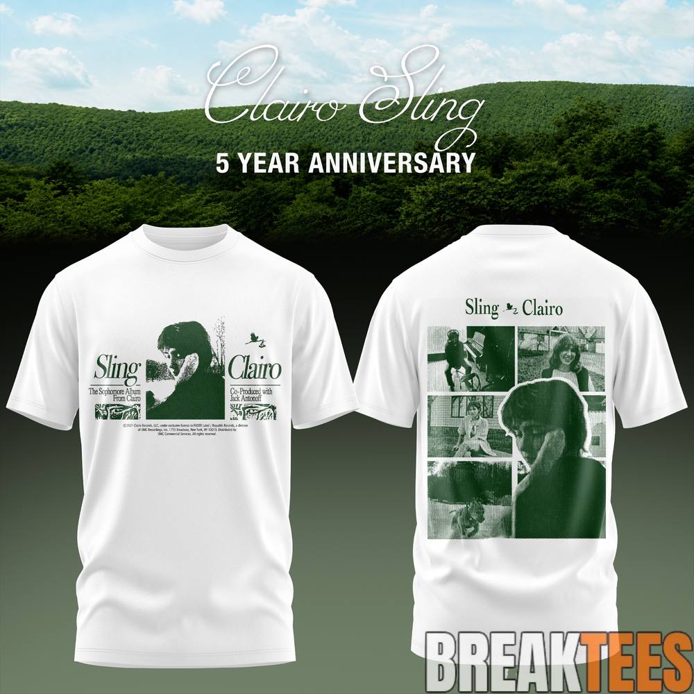 Clairo Sling 5 Year Anniversary Premium 3D T-Shirt Clairo Sling 5 Year Anniversary Premium 3D T-Shirt