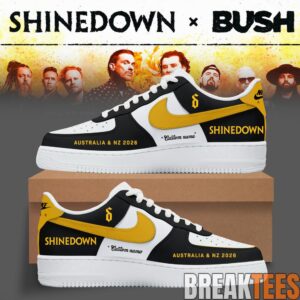 Classic Shinedown Custom AF1 Shoes