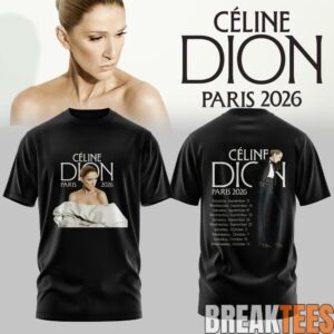 Céline Dion LIVE IN PARIS 2026 Limited Shirt