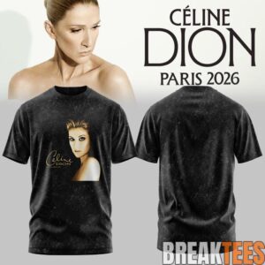 Céline Dion LIVE IN PARIS 2026 Limited Shirt 2D