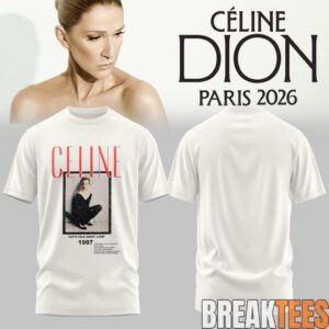 Céline Dion LIVE IN PARIS 2026 Limited Shirt 2D 1