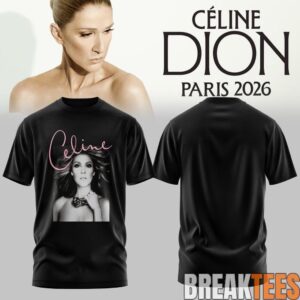 Céline Dion LIVE IN PARIS 2026 Limited Shirt 2D 3