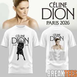 Céline Dion LIVE IN PARIS 2026 Limited Shirt 2
