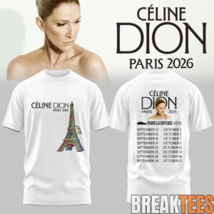 Céline Dion LIVE IN PARIS 2026 Limited Shirt 3