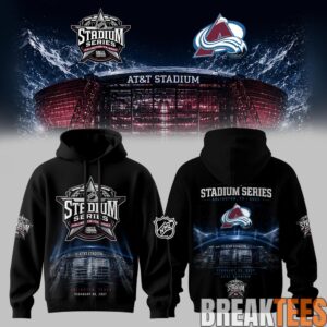 Colorado Avalanche Stadium Series 2027 Black Hoodie