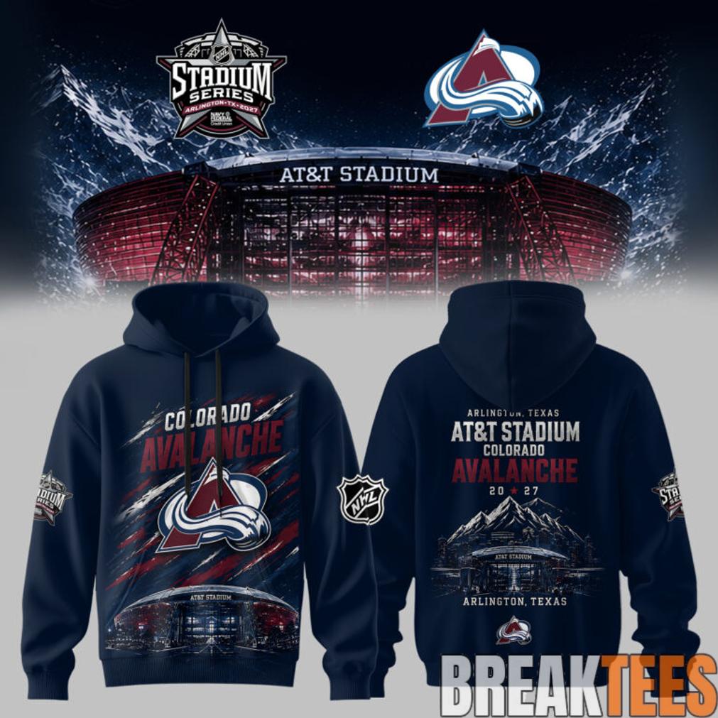Colorado Avalanche Stadium Series 2027 Navy Hoodie Colorado Avalanche Stadium Series 2027 Navy Hoodie