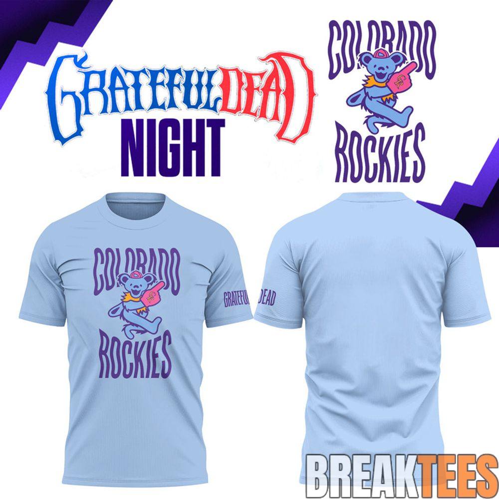 Colorado Rockies x Grateful Dead Night 2026 Shirt Colorado Rockies x Grateful Dead Night 2026 Shirt