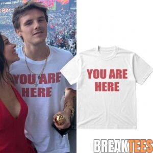 Cruz Beckham 2026 World Cup Final You Are Here 2D T-Shirt