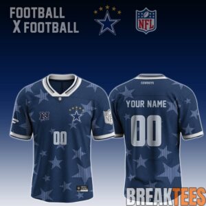 Dallas Cowboys Football x Football Jersey Custom