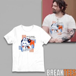 Damien Haas White Bunny Milk Candy Special Edition Shirt