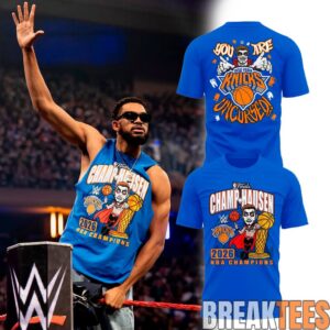 Danhausen x NYK Champhausen 2026 NBA Champions T-Shirt