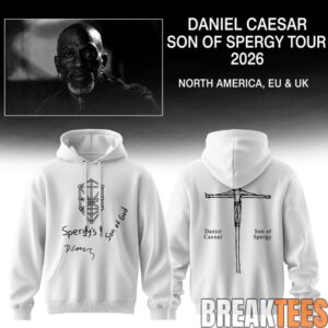 Daniel Caesar – Son Of Spergy Tour 2026 Limited Hoodie 1