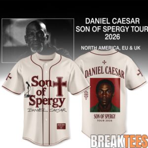 Daniel Caesar – Son Of Spergy Tour Limited Baseball Jersey