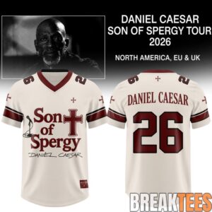 Daniel Caesar – Son Of Spergy Tour Limited Football Jersey