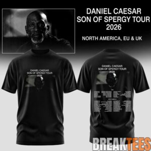 Daniel Caesar – Son Of Spergy Tour Limited T-Shirt 5