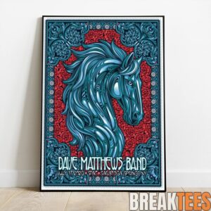 Dave Matthews Band Summer Tour 2026 At Saratoga Springs, NY Poster