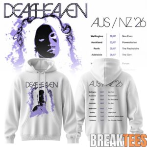 Deafheaven AUS-NZ ’26 Tour Hoodie 1
