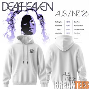 Deafheaven AUS-NZ ’26 Tour Hoodie 3
