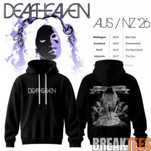 Deafheaven AUS-NZ ’26 Tour Hoodie 4