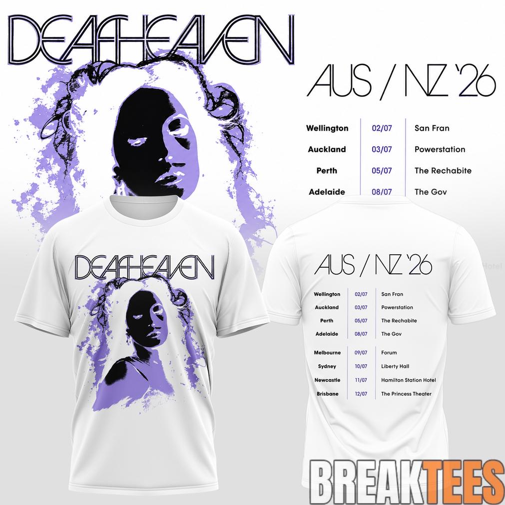Deafheaven AUS-NZ ’26 Tour Merch T-Shirt Deafheaven AUS-NZ ’26 Tour Merch T-Shirt
