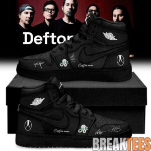 Deftones Headline Tour 2026 Signature Custom Air Jordan 1 Shoes 4